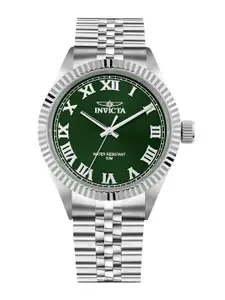 Invicta Men Dial & Stainless Steel Bracelet Style Straps Analogue Watch 47398