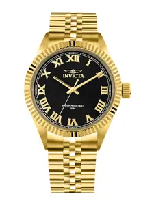 Invicta Men Dial & Stainless Steel Bracelet Style Straps Analogue Watch 47405