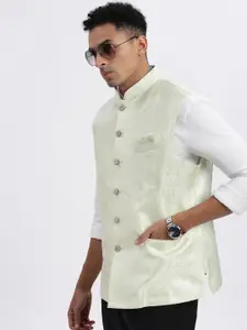 SHOWOFF Men Mandarin Collar Nehru Jackets