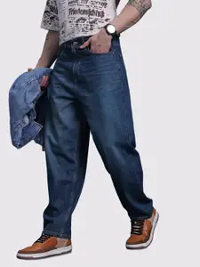 The Roadster Life Co. Men Baggy Fit Pure Cotton Jeans