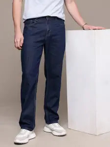 The Roadster Life Co. Men Straight Fit Pure Cotton Jeans