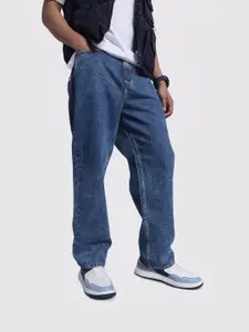 The Roadster Life Co. Men Pure Cotton Baggy Fit Jeans