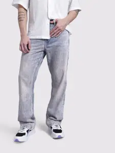 The Roadster Life Co. Men Faded Flared Fit Jeans