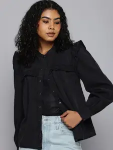 Levis Band Collar Casual Shirt