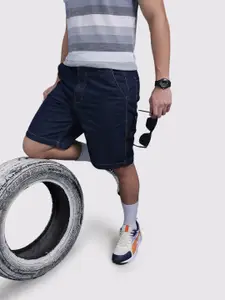 The Roadster Life Co. Men Denim Relaxed Fit Shorts
