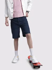 The Roadster Life Co. Men Relaxed Fit Pure Cotton Denim Shorts