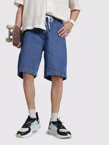The Roadster Life Co. Men Pure Cotton Relaxed Fit Jorts