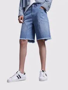 The Roadster Life Co. Men  Realxed Fit Denim Shorts