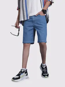 The Roadster Life Co. Men Relaxed Fit Pure Cotton Jorts