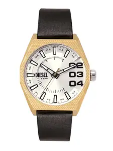 DIESEL Men Scraper Black Analogue Watch DZ2219