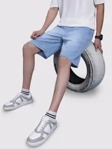 The Roadster Life Co. Men Relaxed Fit Pure Cotton Jorts