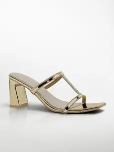 Signature Sole Women Party Block Heel Sandals