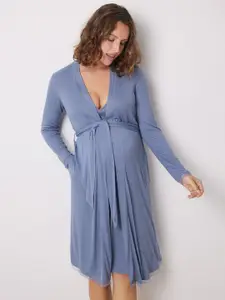 women'secret Knee Length Maternity Robe