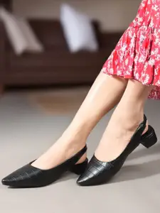 Carlton London Textured Block Sandals