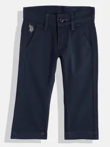 U.S. Polo Assn. Kids Boys Regular Fit Trousers