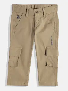 U.S. Polo Assn. Kids Boys Regular Fit Cargos