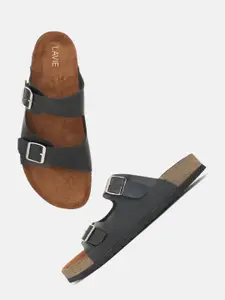 Lavie Women Open Toe Flats With Buckles