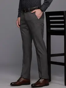 Louis Philippe Men Slim Fit Formal Trousers