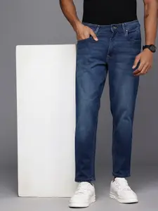 Louis Philippe Jeans Men Loose Fit Mid-Rise Jeans