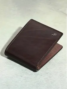Louis Stitch Men Handcrafted Spanish Leather Three Compartment Wallet for Men