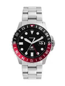 Fossil Men Dial & Stainless Steel Straps Analogue Watch AK_FS6092