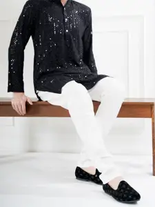 FAUSTO Men Printed Mojaris