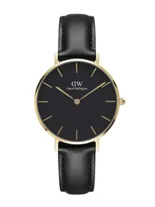 Daniel Wellington Women Dial & Leather Straps Analogue Watch