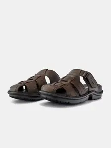 Buckaroo Men Leather Fisherman Sandals