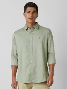 Van Heusen Sport Men Slim Fit Opaque Printed Casual Shirt