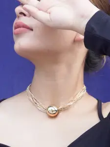 Niscka Gold-Plated Necklace