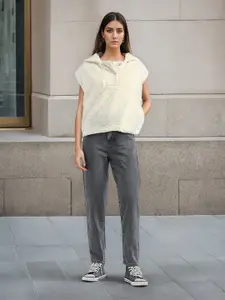 Flying Machine Women High-Rise Light Fade Stretchable Straight Fit Jeans