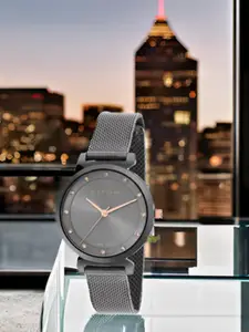 GIORDANO Women Dial & Stainless Steel Bracelet Style Straps Analogue Watch GZ-60039-33