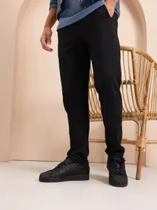 Mast & Harbour Men Mid-Rise Regular Fit Track Pants