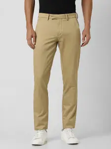 Van Heusen Sport Men Cotton Beige Slim Fit Trousers