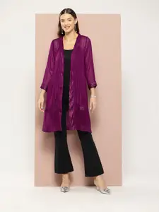 Qurvii Party Longline Sheer Shrug