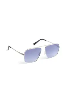 OPIUM Men Oversized Sunglasses with UV Protected Lens OP-10293-C02-Silver