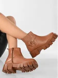 ADORLY Women Heeled Chelsea Boots