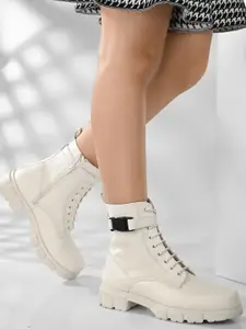 ADORLY Women Heeled Zipper Boots