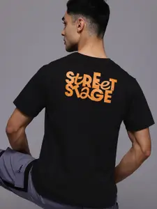 HRX by Hrithik Roshan Typography Printed T-shirt