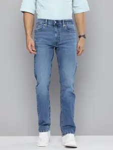 Levis Men 513 Slim Straight Fit Light Fade Stretchable Jeans