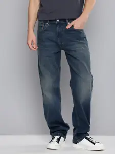 Levis Men 555'96 Relaxed Straight Fit Light Fade Stretchable Jeans