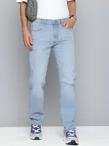 Levis Men 513 Slim Straight Fit Light Fade Stretchable Jeans