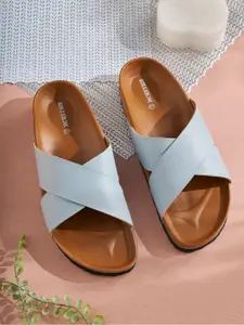 Killer Women Casual Round Toe Open Toe Flats