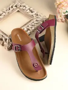 Killer Women Casual Solid Open Toe Flats