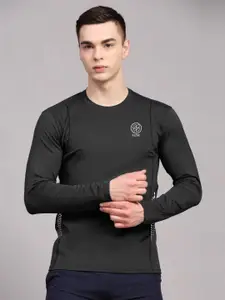 AUSK Men Applique T-shirt