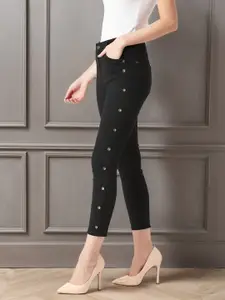 Miss Chase Women Cotton Slim Fit High-Rise Stretchable Casual Jeans