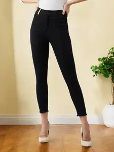 Miss Chase Women Skinny Fit High-Rise Stretchable Jeans