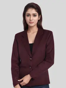 BAESD Notched Lapel Collar Single Breasted Blazer