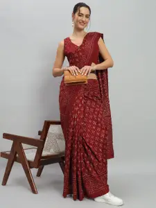 RACHNA Bandhani Ready to Wear Bandhani Saree