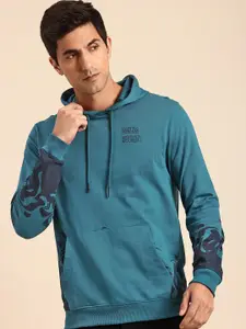 Being Human Graphic Printed Pure Cotton Pullover Sweatshirt